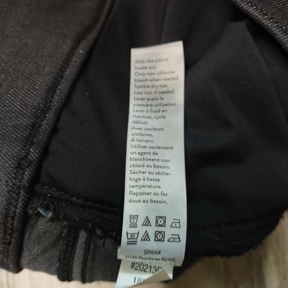 Spanx Women's Distressed Skinny Jean Leggins Base - Picture 10 of 14